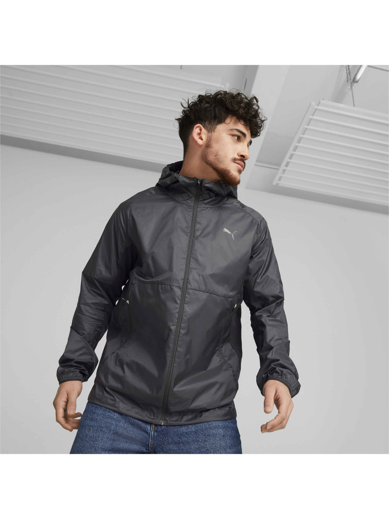 Вітровка PUMA Tech Hooded Jacket модель 538365 Вітровка PUMA Tech Hooded Jacket модель 538365 Фото