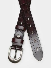 Ремни Borsa Leather модель CV1ZK-078-coffee Ремни Borsa Leather модель CV1ZK-078-coffee Фото