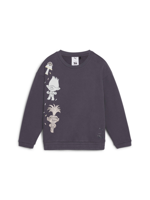 Свитшот PUMA x Trolls Graphic Crew модель 627384 Фото