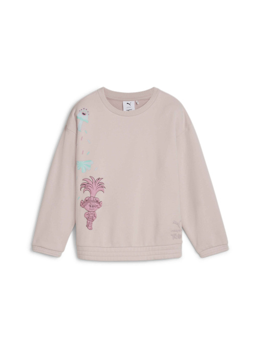 Свитшот PUMA x Trolls Graphic Crew модель 627384 Фото