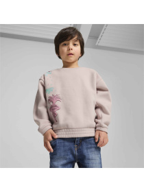 Свитшот PUMA x Trolls Graphic Crew модель 627384 Фото