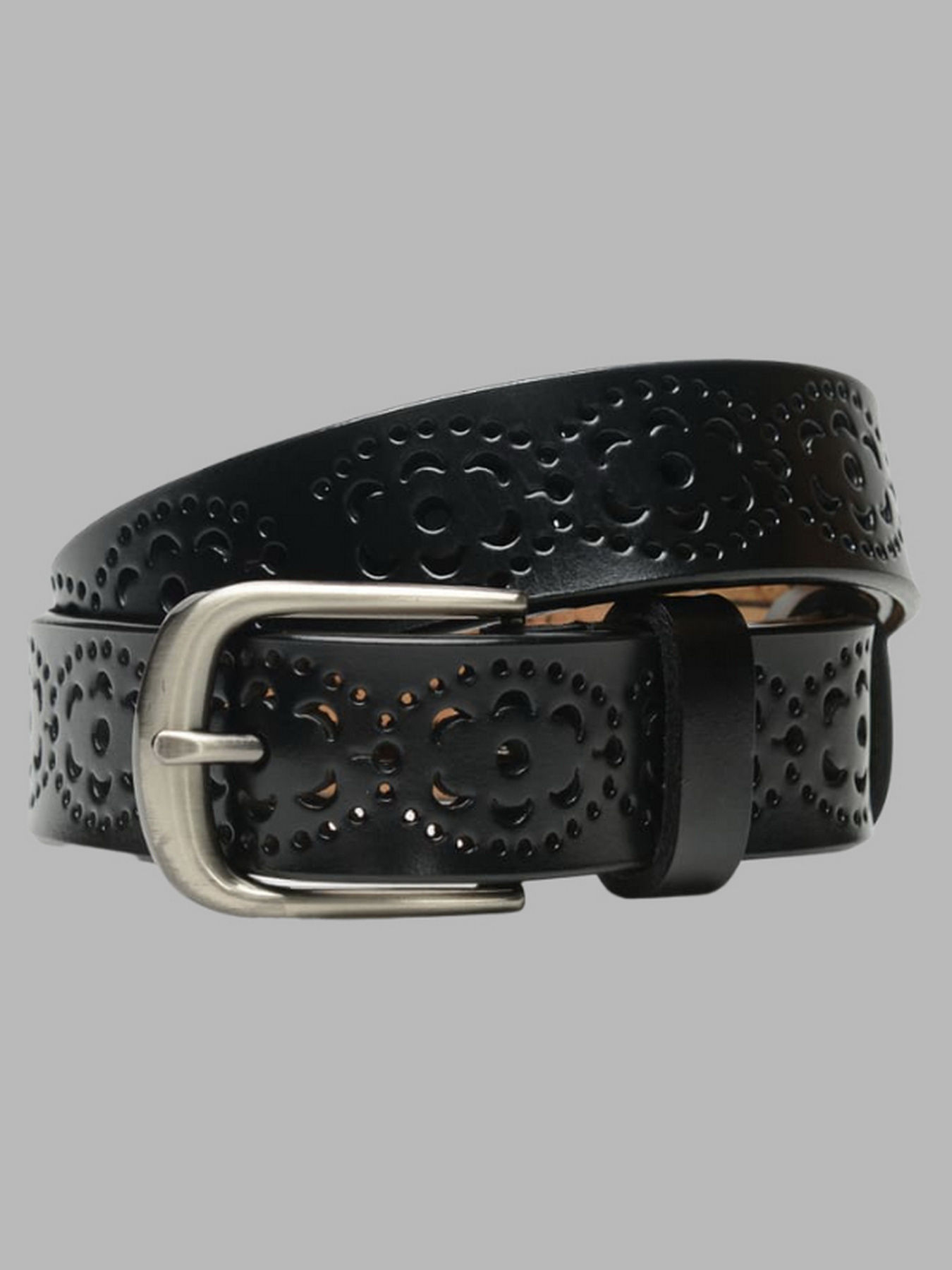 Ремені Borsa Leather модель CV1ZK-040-black Фото