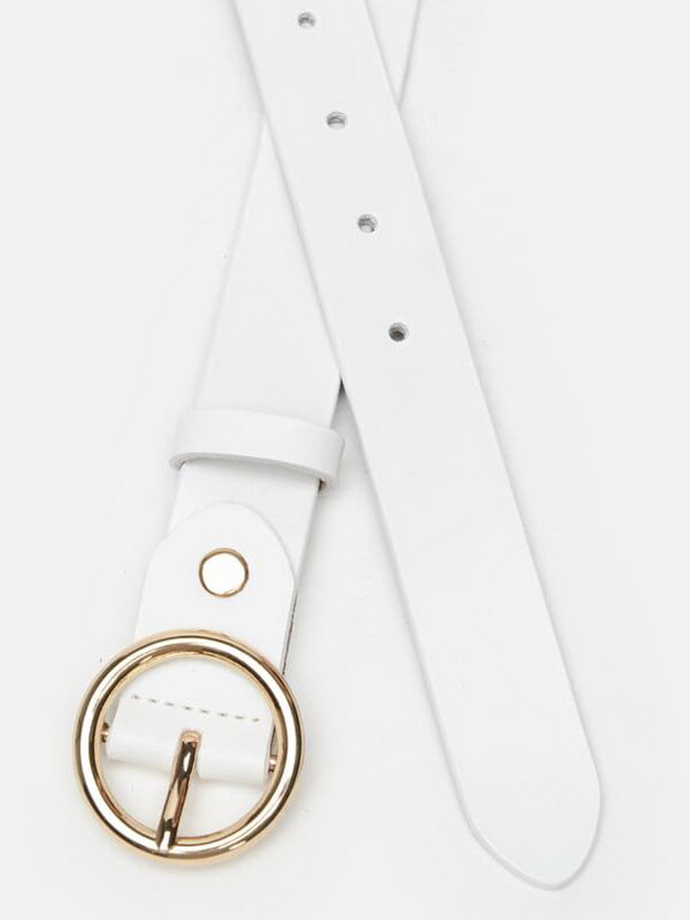 Ремень Borsa Leather модель CV1ZK-037-white Фото