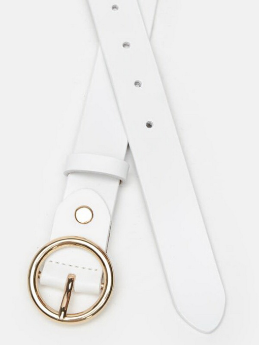 Ремень Borsa Leather модель CV1ZK-037-white Фото