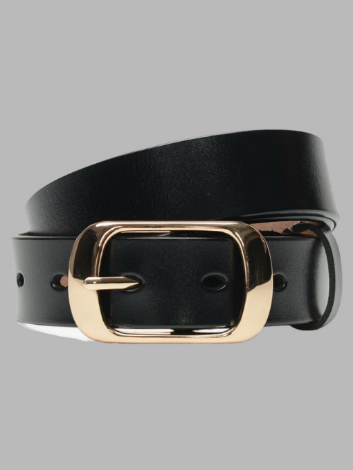 Ремінь Borsa Leather модель CV1ZK-008-goldblack Фото