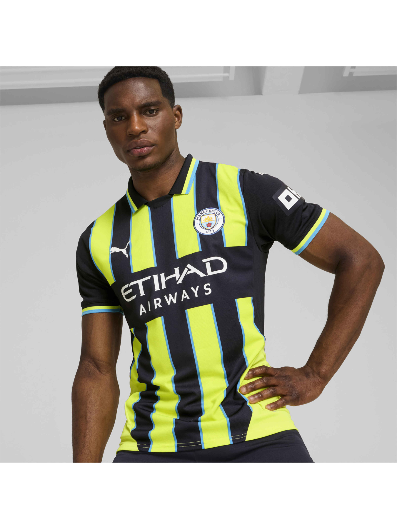 Поло PUMA Mcfc Away Jersey Replica модель 775086 Фото