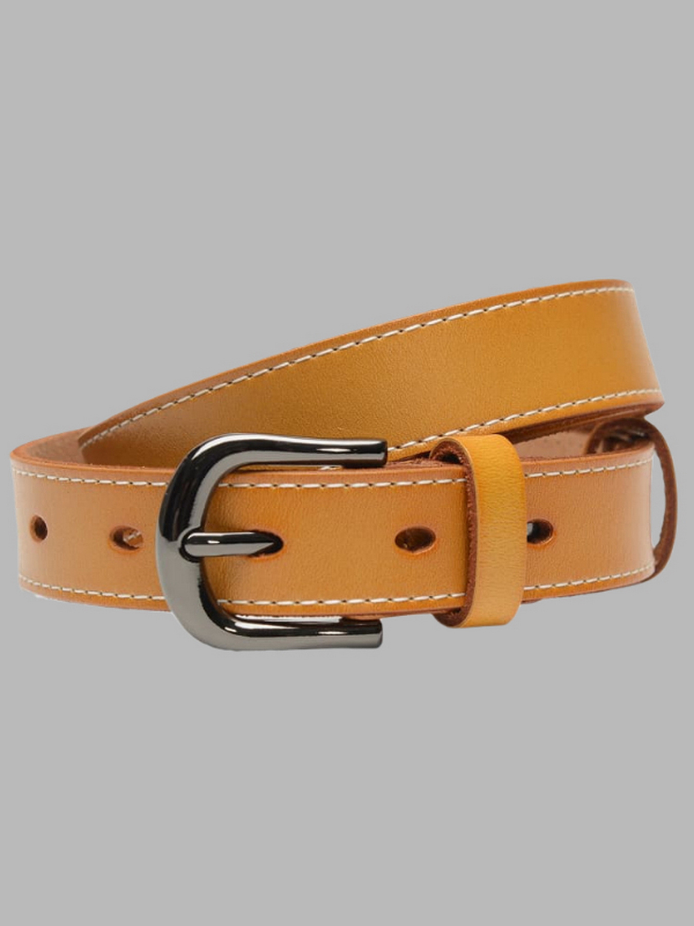 Ремінь Borsa Leather модель CV1ZK-007-orange Фото