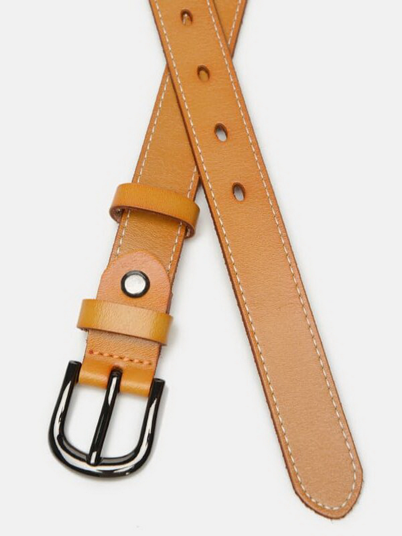 Ремінь Borsa Leather модель CV1ZK-007-orange Фото