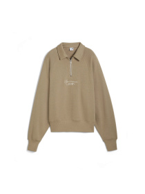 Поло PUMA Classics+ Half Zip Polo Crew модель 626561 Фото