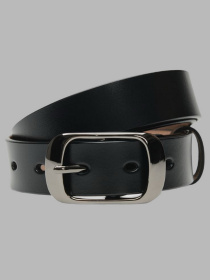 Ремень Borsa Leather модель CV1ZK-008-black Фото