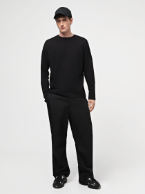 Набор лонгсливов Ейсік Оверсайз модель LonhslivChbss3Sht Фото