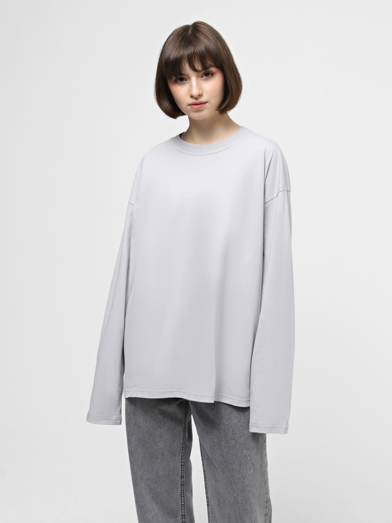 Набір лонгслівів Ейсік Оверсайз модель LonhslivChbss3Sht Фото