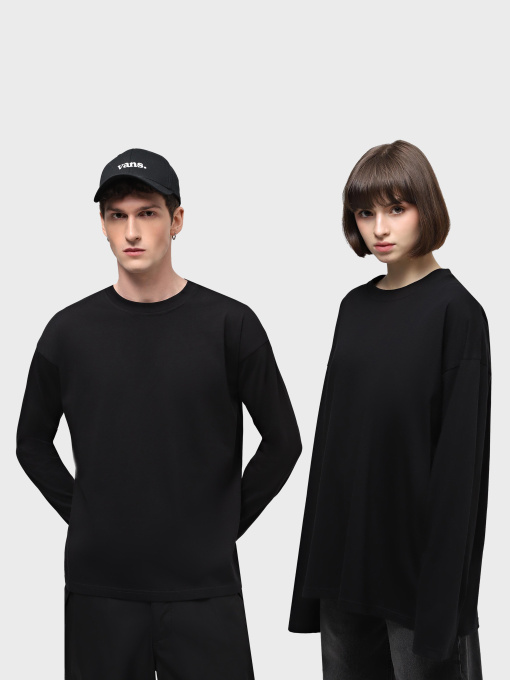 Набір лонгслівів Ейсік Модель LonhslivChornyi3Sht Фото