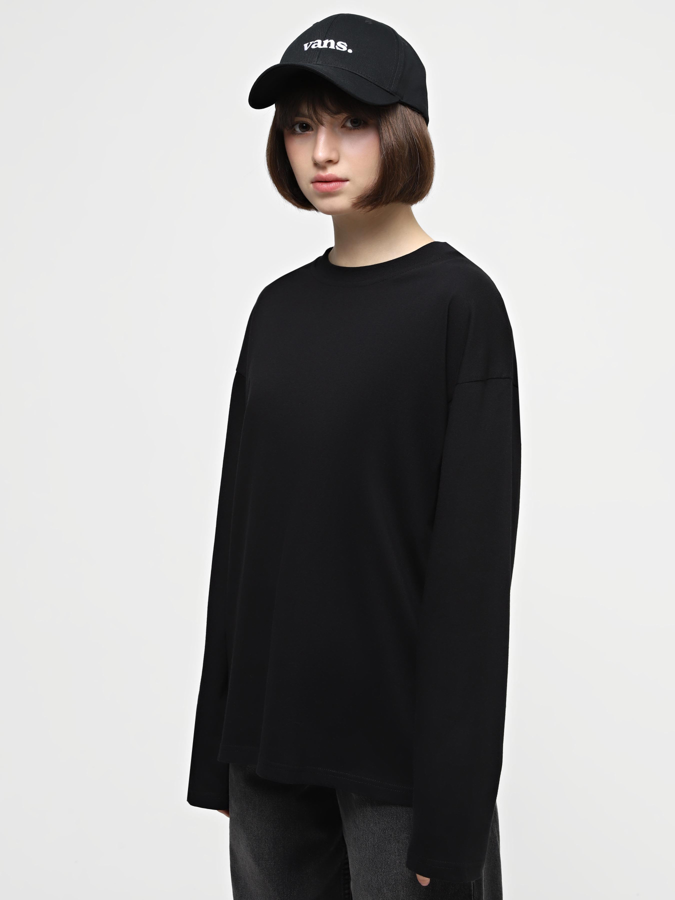 Набір лонгслівів Ейсік модель LonhslivChornyi3Sht Фото