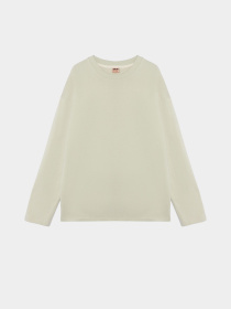 Лонгслів Ейсік Оверсайз модель LonhslivBezhevi Лонгслів Ейсік Оверсайз модель LonhslivBezhevi Фото