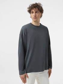 Лонгслів Ейсік модель LonhslivTemnosiryi Фото