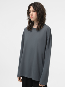 Лонгслів Ейсік модель LonhslivTemnosiryi Фото