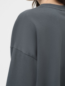 Лонгслів Ейсік модель LonhslivTemnosiryi Фото