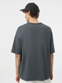 Набір футболок Ейсік Оверсайз модель NabirTemnoSiryi3Sht Фото