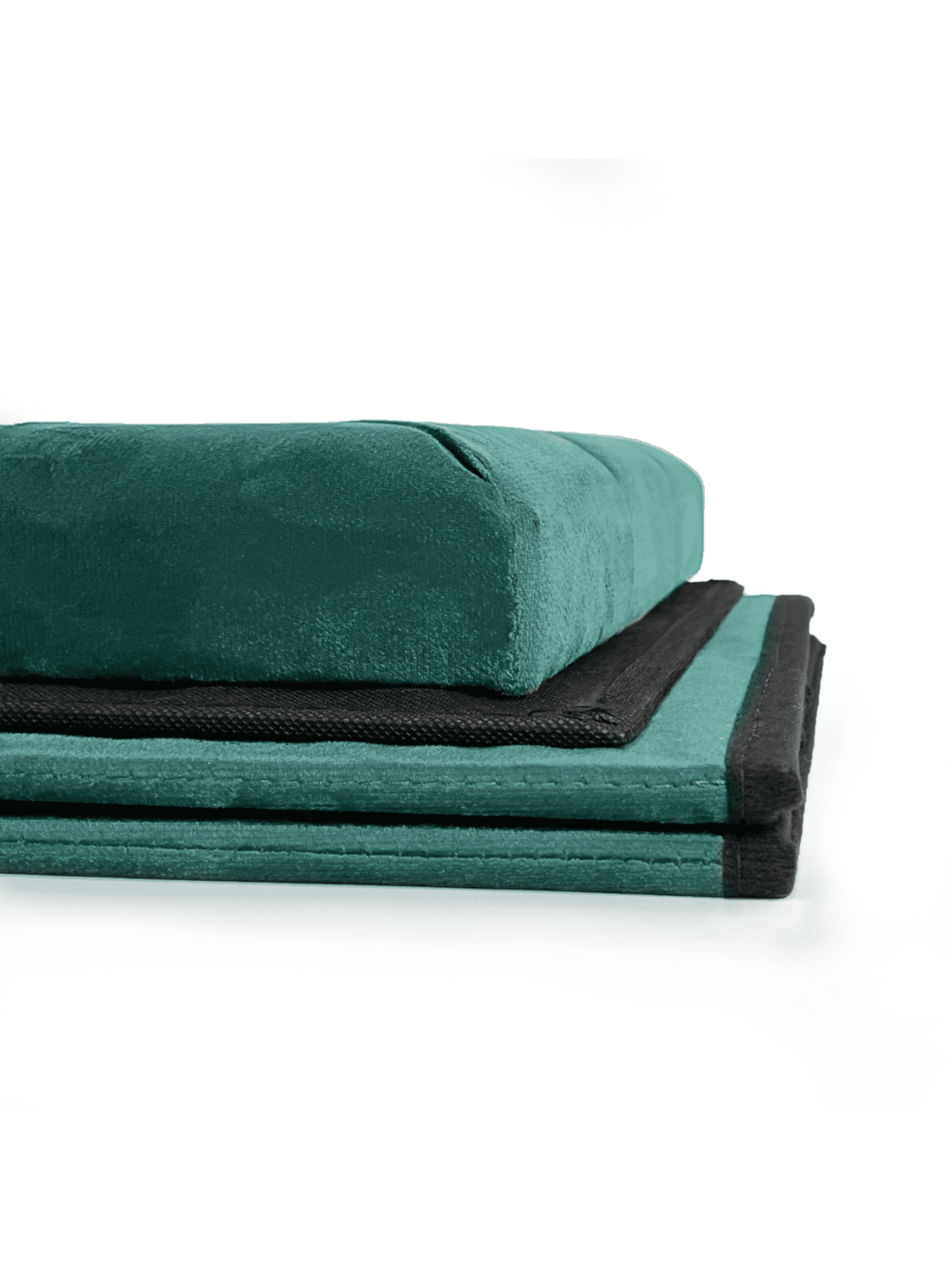 Пуф для хранения велюровый зеленый MBM MY HOME модель TH-05 GREEN Фото