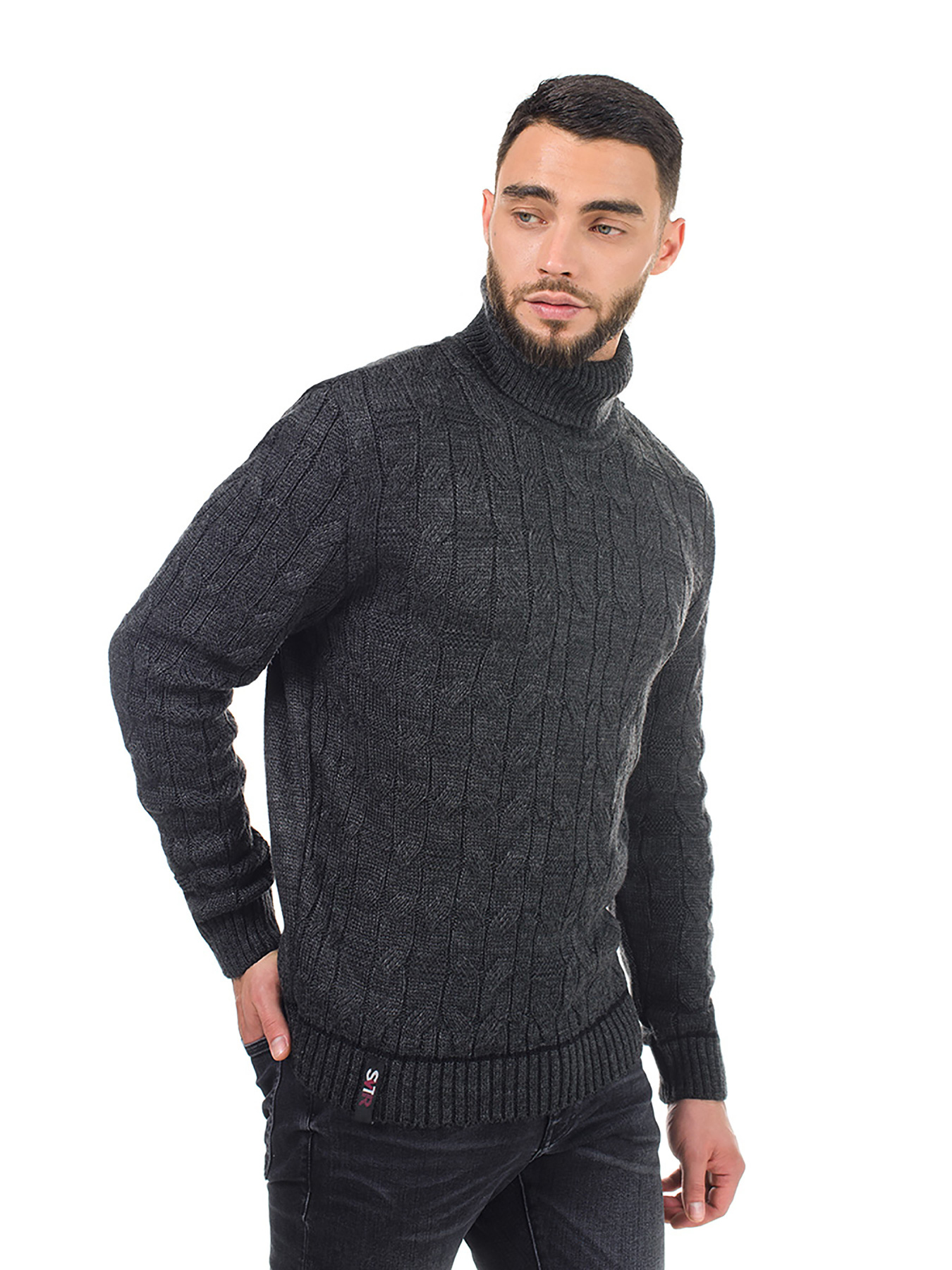 Свитер SVTR модель 266darkgrayTTNSVTR Фото