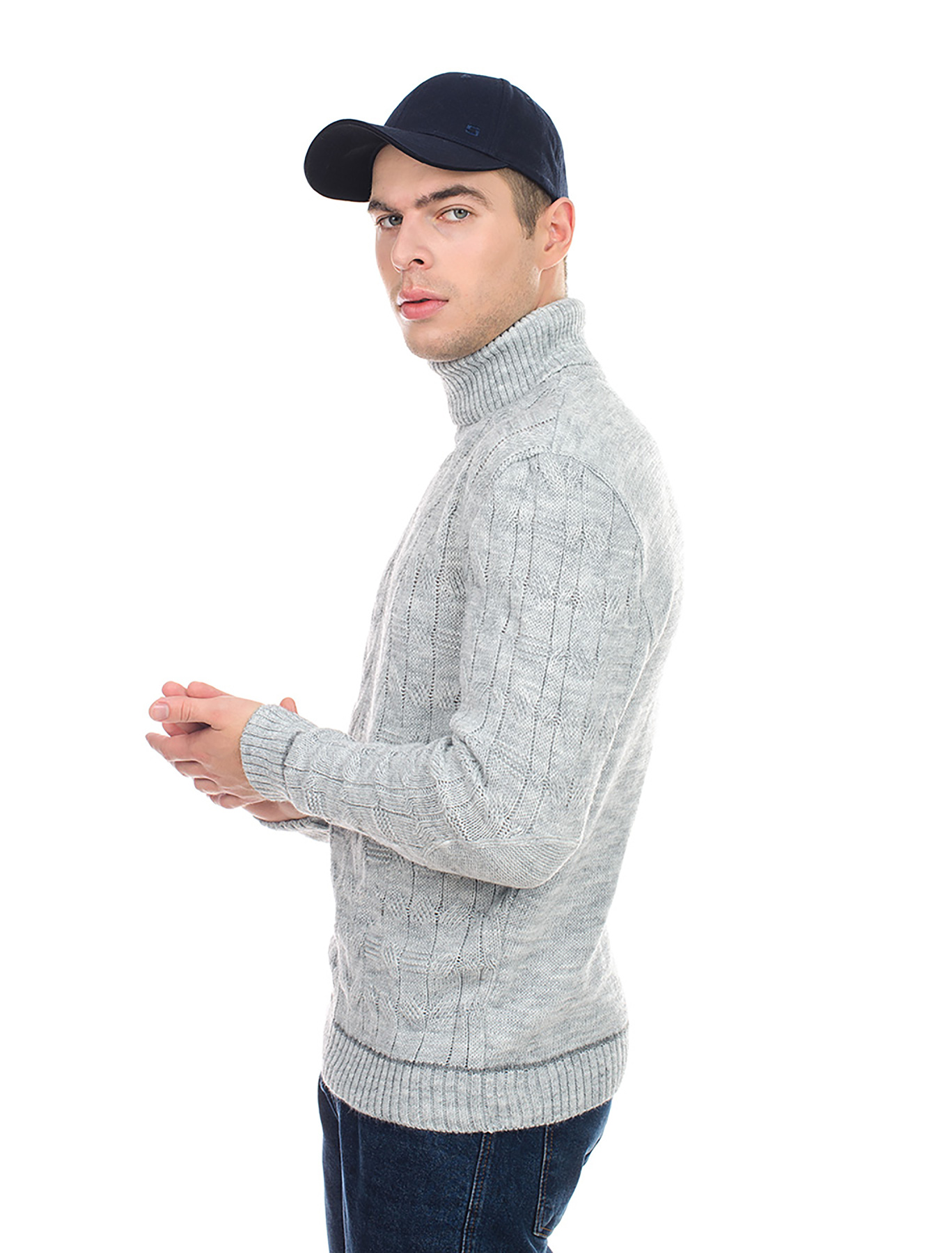 Свитер SVTR модель 266lightgrayTTNSVTR Свитер SVTR модель 266lightgrayTTNSVTR Фото