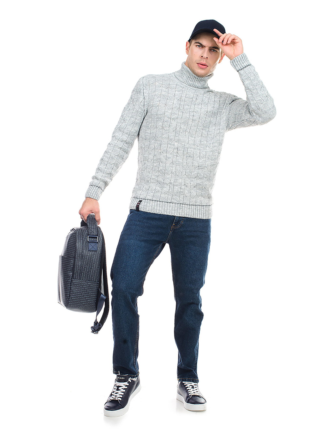 Свитер SVTR модель 266lightgrayTTNSVTR Свитер SVTR модель 266lightgrayTTNSVTR Фото