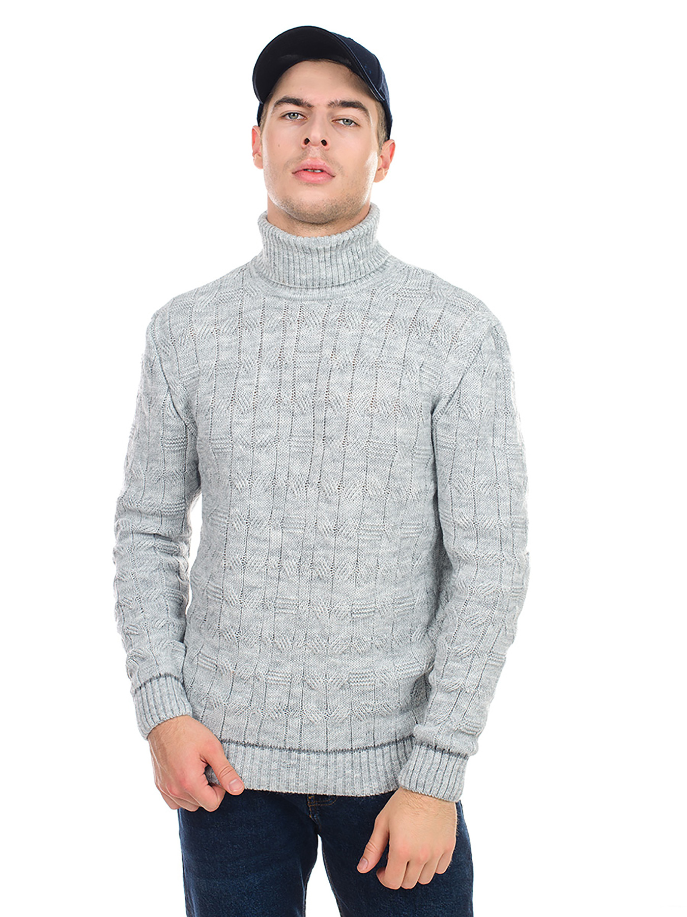 Свитер SVTR модель 266lightgrayTTNSVTR Свитер SVTR модель 266lightgrayTTNSVTR Фото