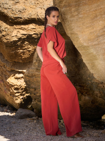 Костюм ISSA Plus модель 12766_терракотовый Фото