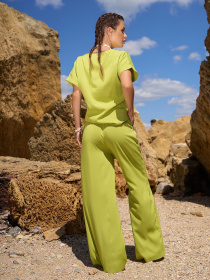 Костюм ISSA Plus модель 12766A_салатовый Фото