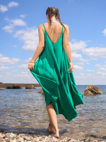 Сарафан ISSA Plus модель 14799_зеленый Фото