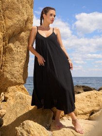 Сарафан ISSA Plus модель 14799_черный Фото