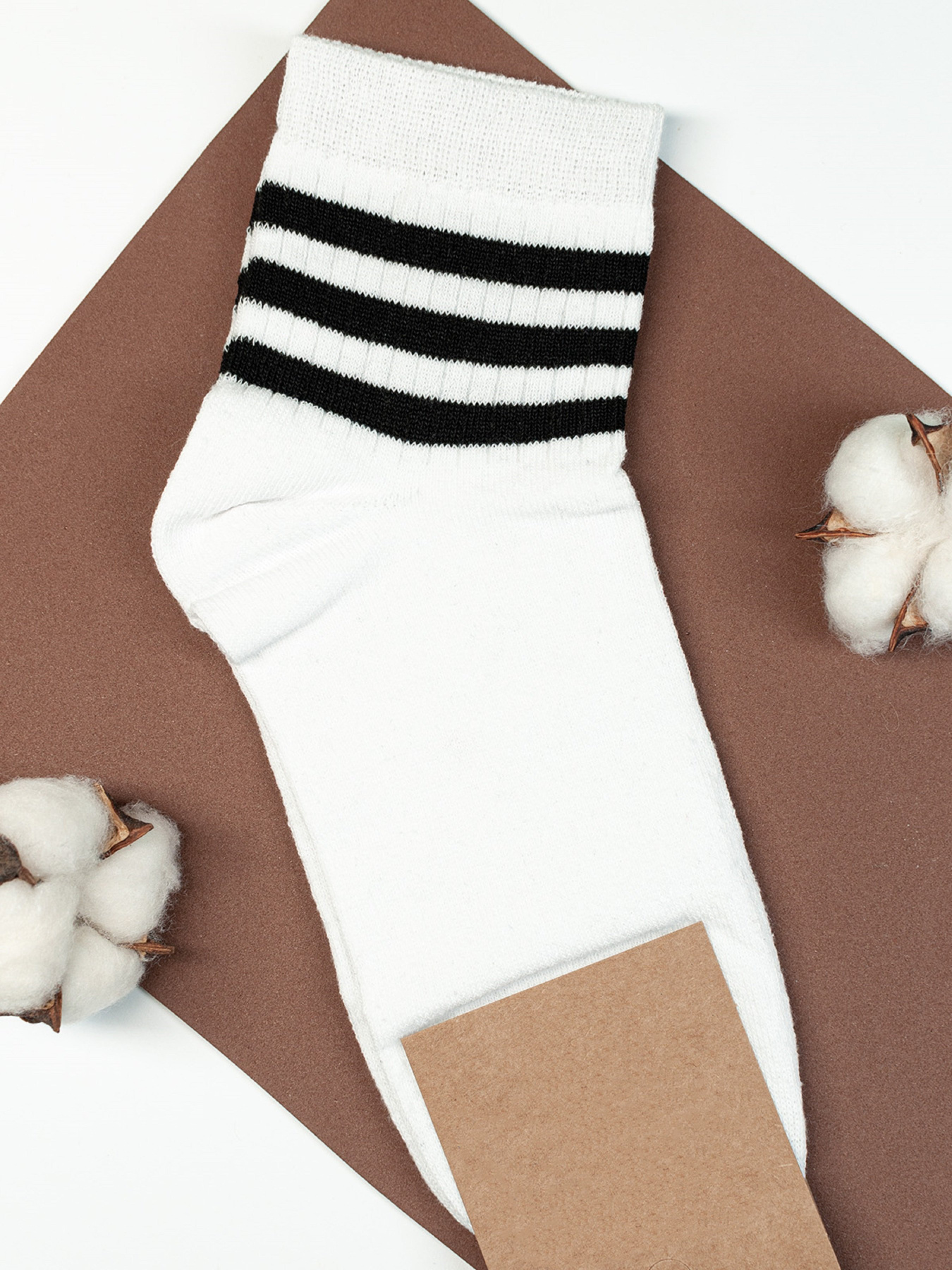 Носки ISSA Plus модель GNS-101_белый Фото