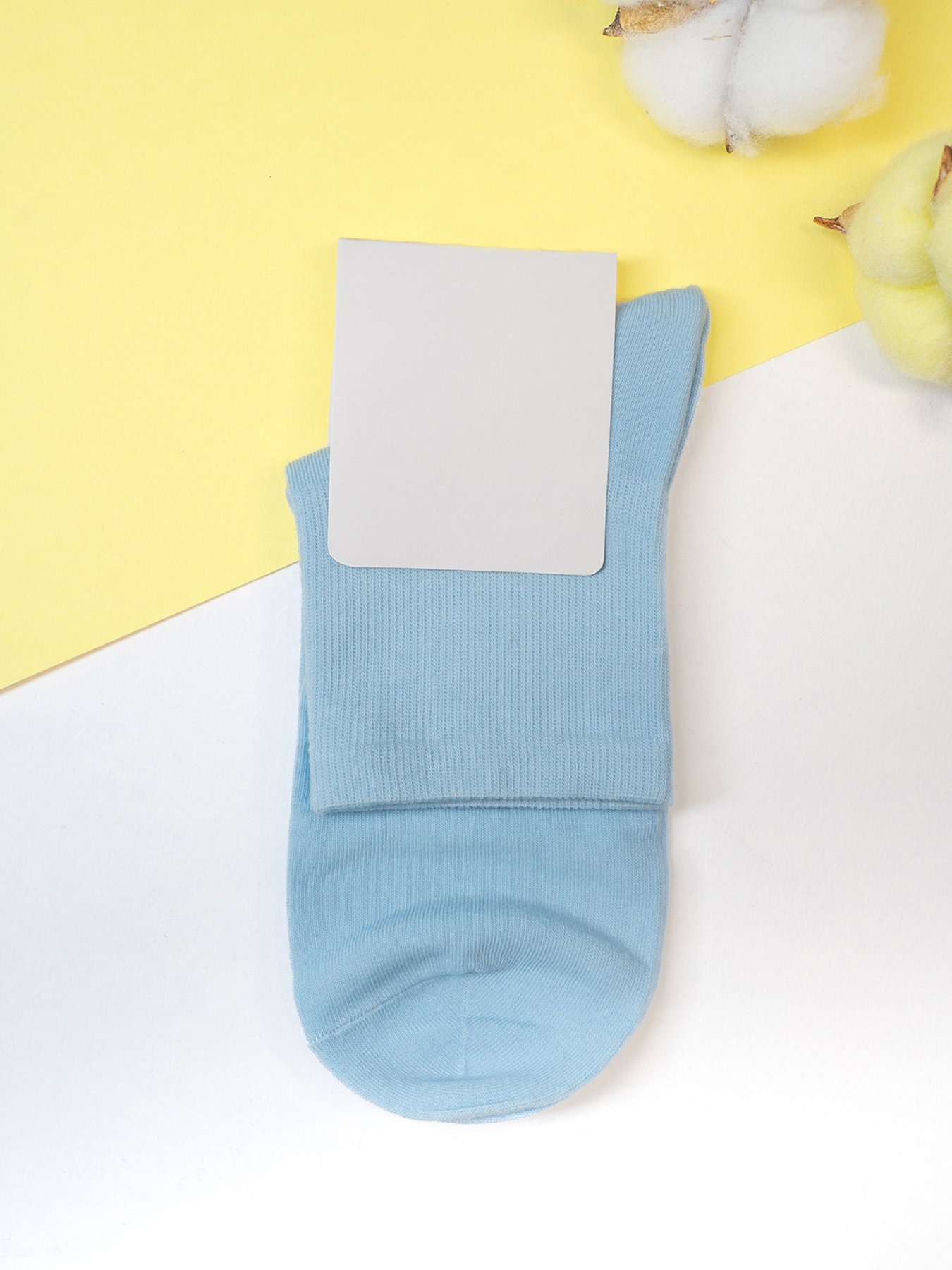 Носки ISSA Plus модель NS-389_голубой Фото