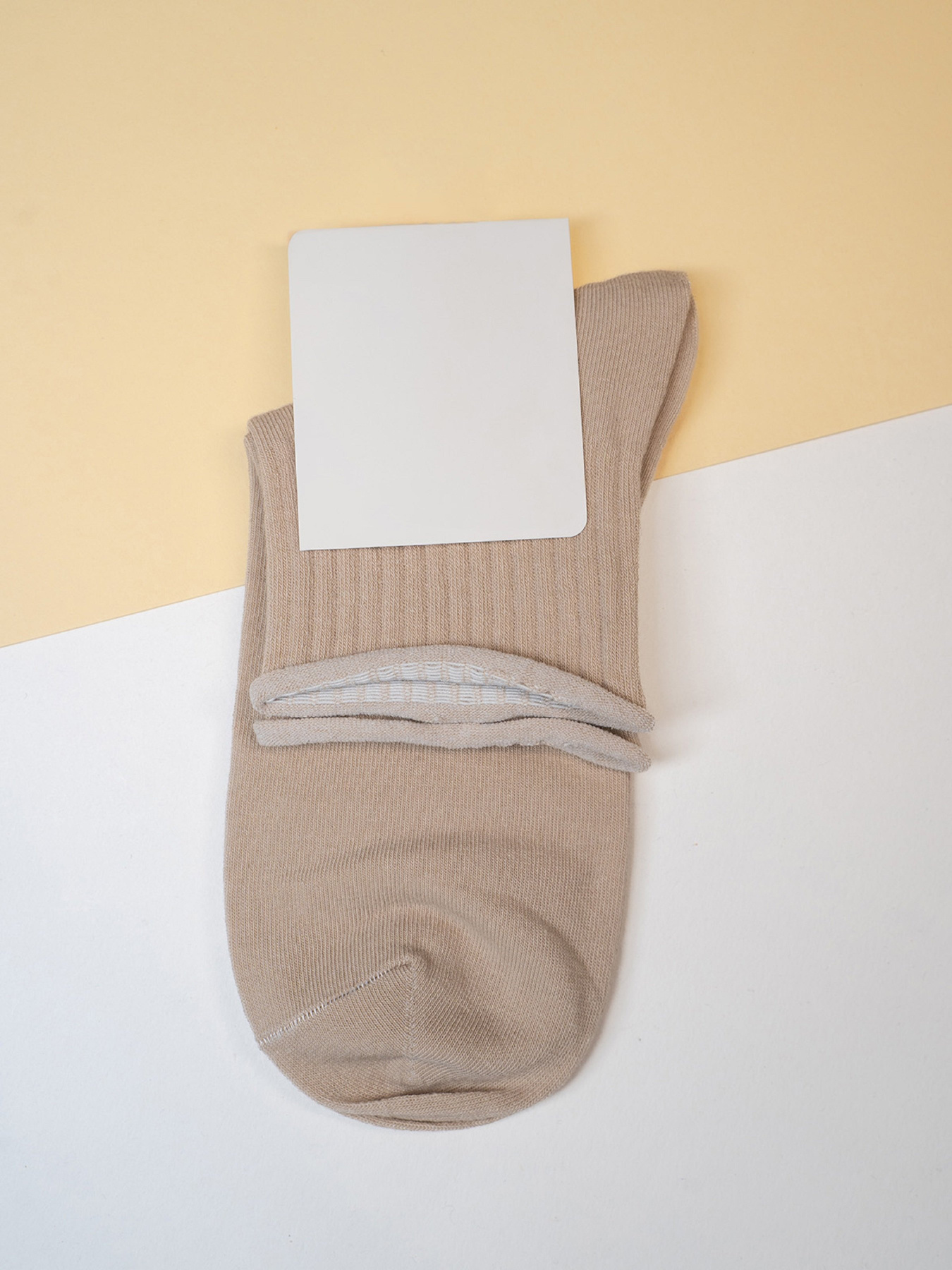 Носки ISSA Plus модель NS-390_бежевый Фото