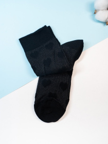 Носки ISSA Plus модель NS-391_черный Носки ISSA Plus модель NS-391_черный Фото