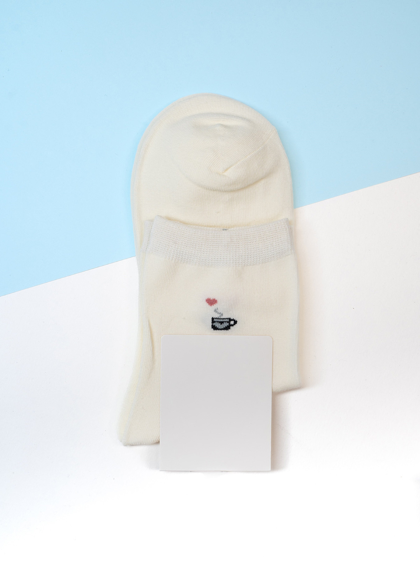 Носки ISSA Plus модель NS-392_молочный Фото