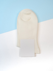 Носки ISSA Plus модель NS-392_молочный Фото