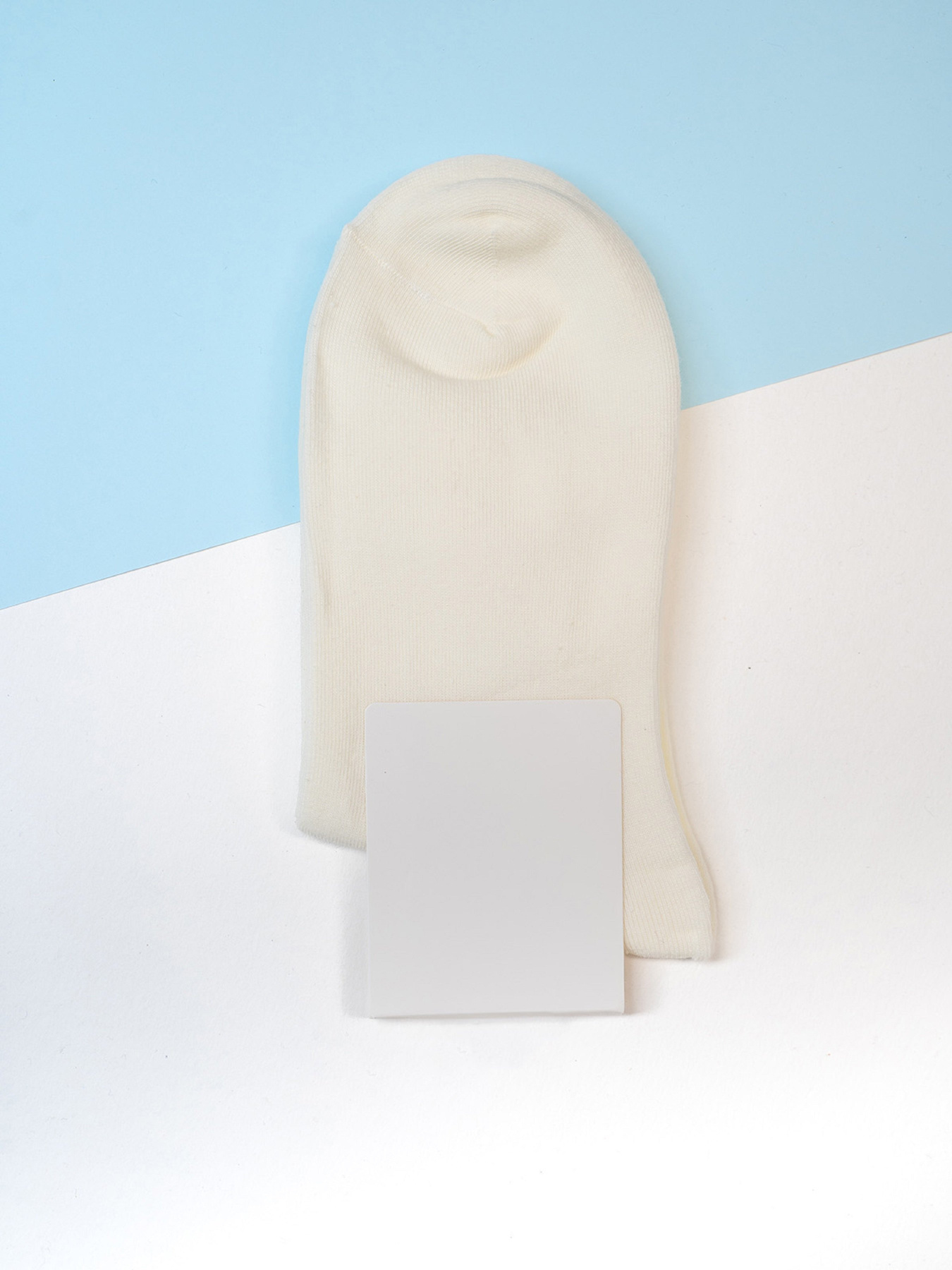 Носки ISSA Plus модель NS-392_молочный Фото