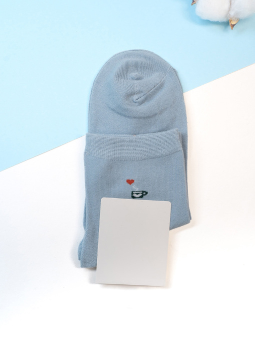 Носки ISSA Plus модель NS-392_голубой Фото