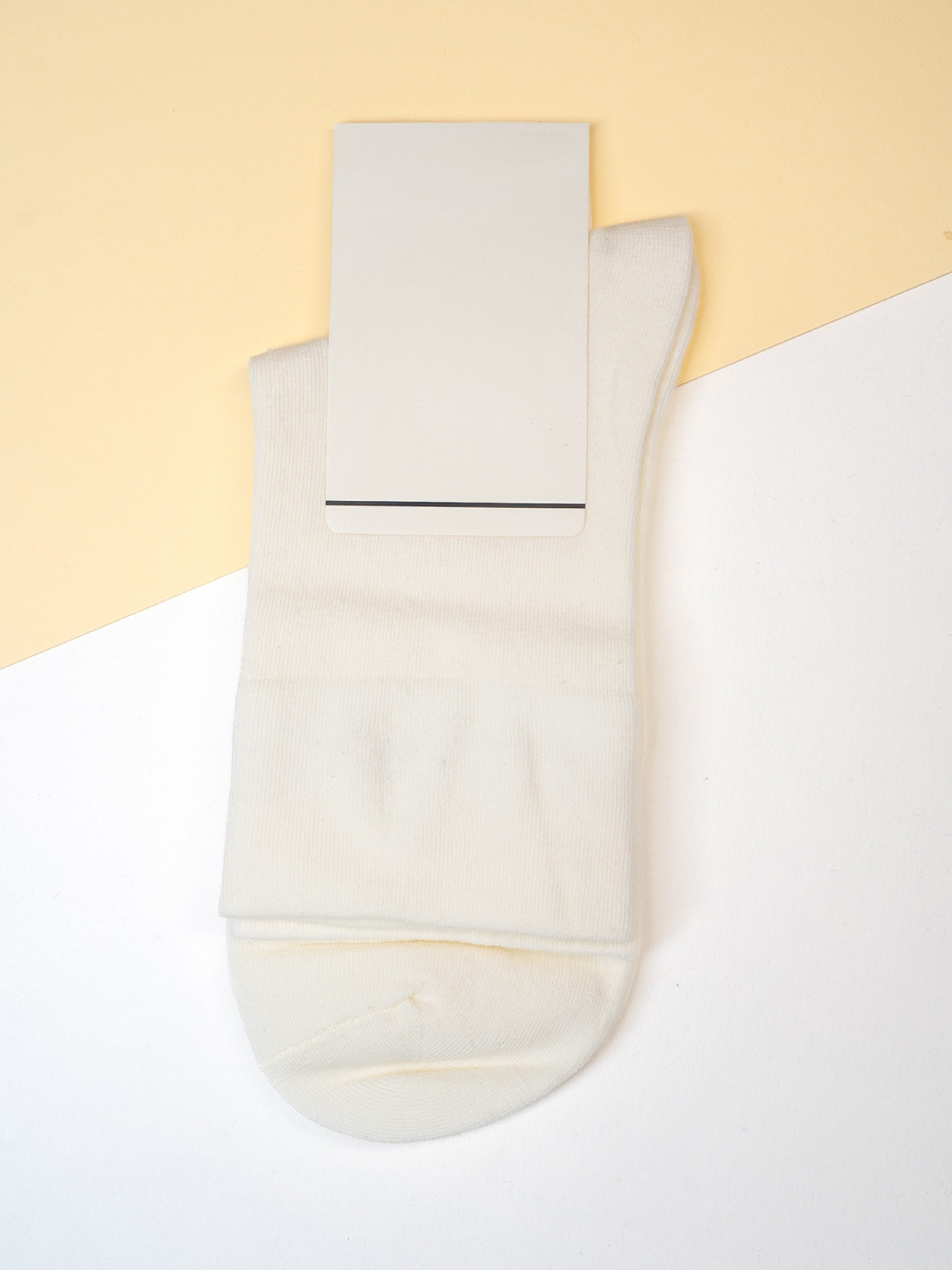 Носки ISSA Plus модель NS-393_молочный Фото