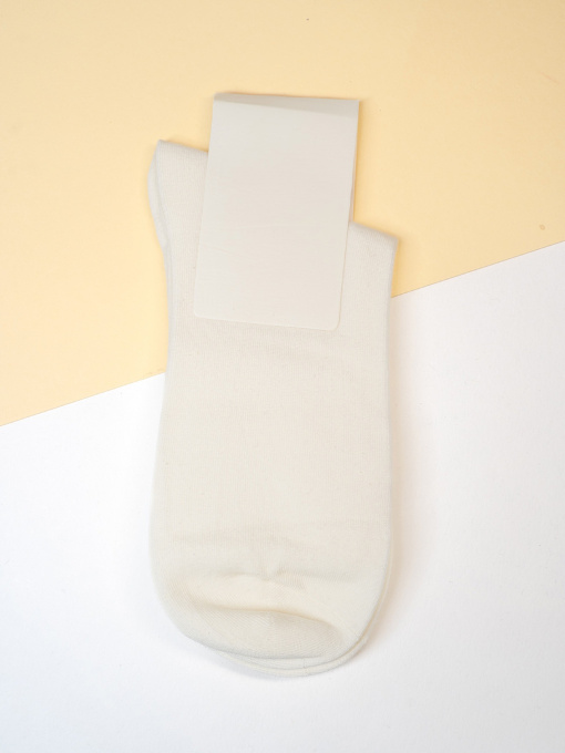 Носки ISSA Plus модель NS-393_молочный Фото