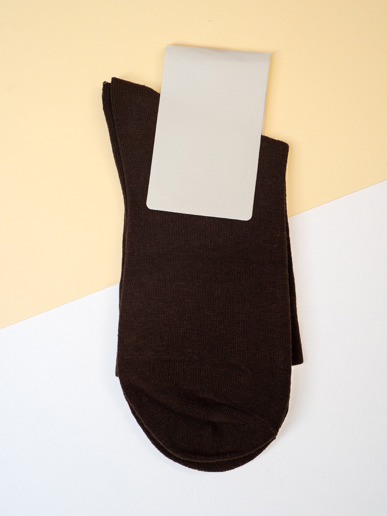 Носки ISSA Plus модель NS-393_коричневый Фото