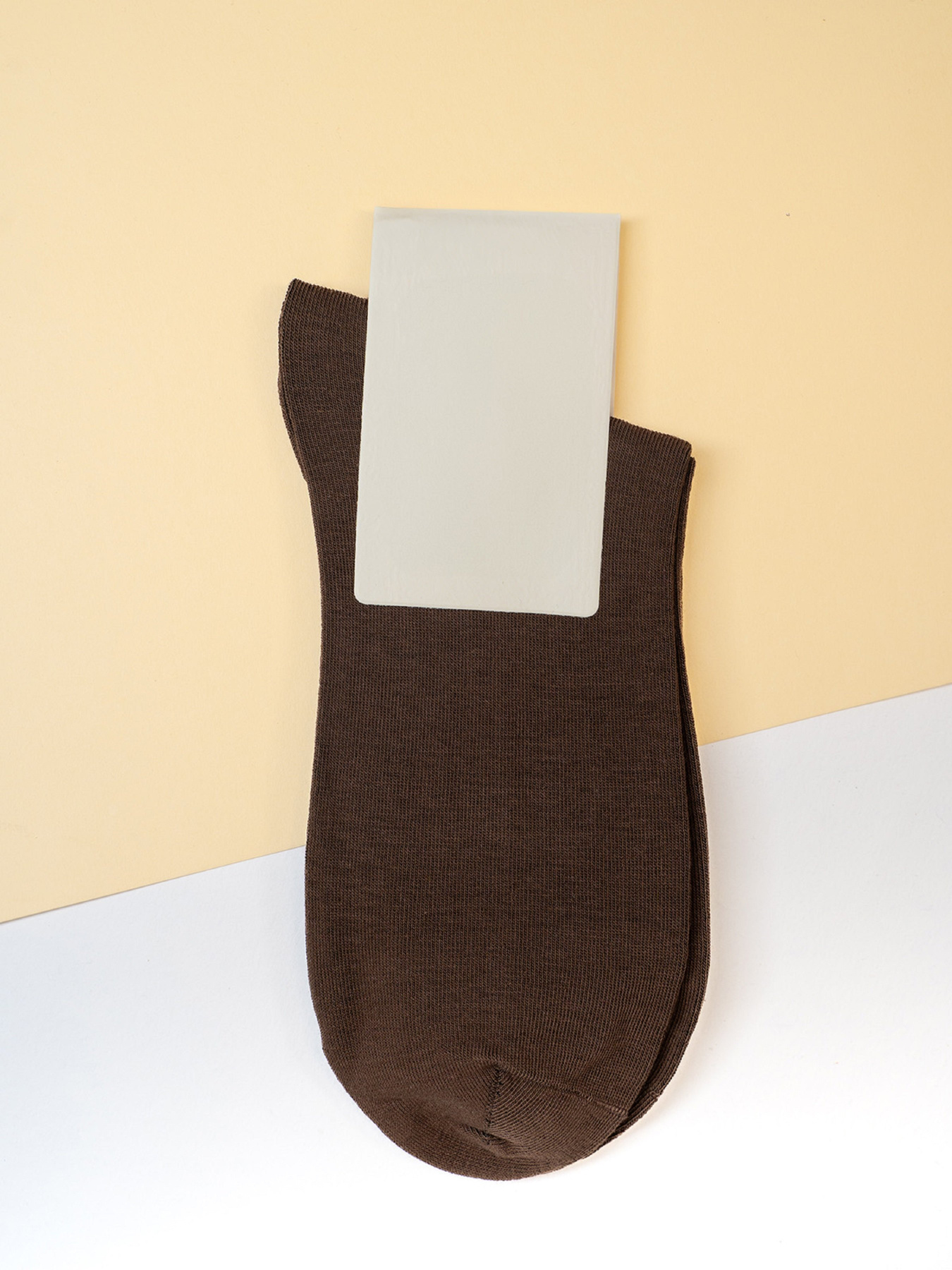 Носки ISSA Plus модель NS-393_темно_бежевый Фото