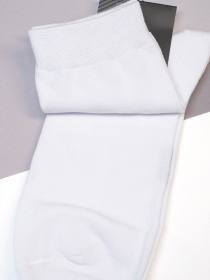 Носки ISSA Plus модель GNS-394_белый Носки ISSA Plus модель GNS-394_белый Фото