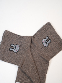 Носки ISSA Plus модель NS-388_бежевый Носки ISSA Plus модель NS-388_бежевый Фото