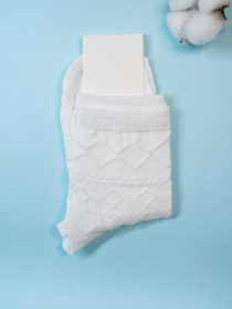 Носки ISSA Plus модель NS-382_белый Фото