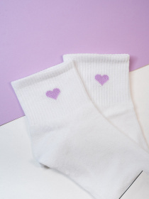 Носки ISSA Plus модель NS-383_белый Фото