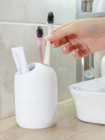 Набор аксессуаров для ванной комнаты белый Boston MBM HOME модель MVM-MH-12 WHITE Фото