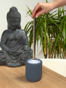 Набор аксессуаров для ванной комнаты серый Milan MBM MY HOME модель MVM-MH-23 GRAY Фото